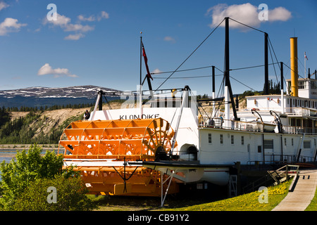 SS Klondike, historic sternwheeler, Whitehorse, Yukon, Canada Stock Photo