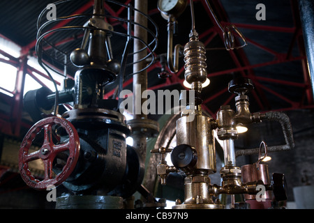 Headley beam engine, Old Pumping Station, Cambridge, UK Stock Photo - Alamy