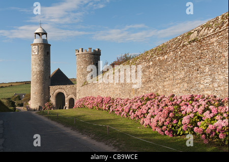 Chateau du Rozel La Hague Normandy Stock Photo