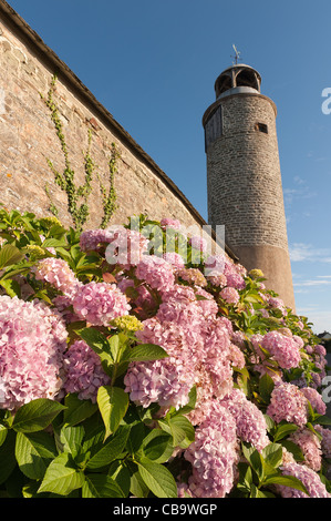 Chateau du Rozel La Hague Normandy Stock Photo