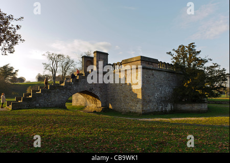 Queen Mary's Bower,Chatsworth Estate Stock Photo