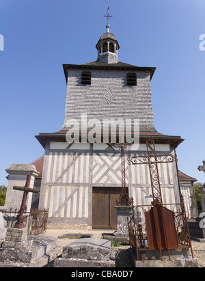 The half timbered church of Stock Photo