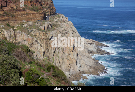 Scenic Chapman's Peak Drive, Cape Town, South Africa. Stock Photo