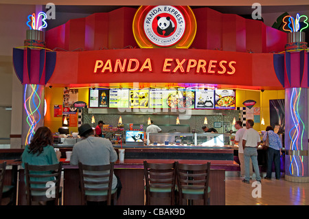 Inside Panda Express at the Food Court., This is the inside…