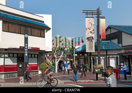 Little Tokyo Japan Japanese Center Town Los Angeles United States Stock Photo