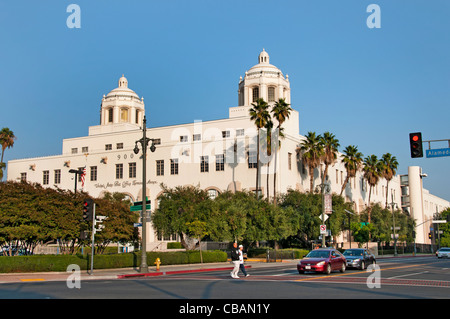 Post Office Dow Town City of Los Angeles United States of America American USA Stock Photo