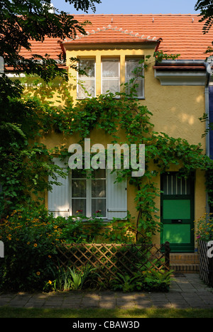 Falkenberg Garden City, ink box colony, Modernism Housing Estates, UNESCO World Heritage Site, Treptow district, Berlin, Germany Stock Photo