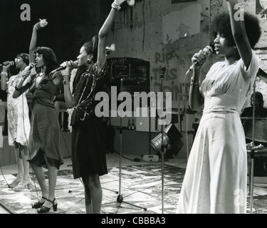 POINTER SISTERS  US vocal group about 1974 Stock Photo