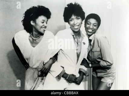 POINTER SISTERS promotional photo of US vocal trio Stock Photo