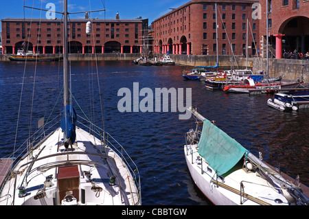 Albert Docks, Liverpool, England, UK, Great Britain. Listed as a World Heritage Site Stock Photo