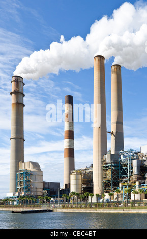 Big Bend Power Station,  Tampa Electric Company, TECO Stock Photo