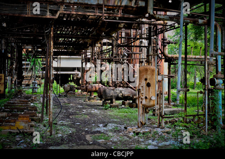 According to regular scientific reports The Union Carbide facility in Bhopal, India is still heavily contaminated with toxins Stock Photo