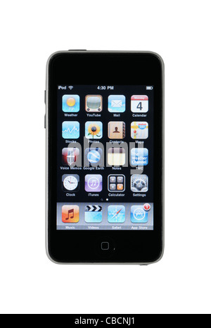 IPod Touch with apps Stock Photo