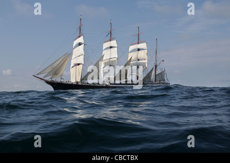 Sailing vessel - Barque Sedov. Stock Photo