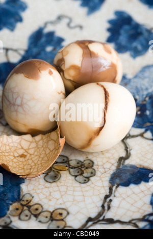 Crackle eggs Stock Photo