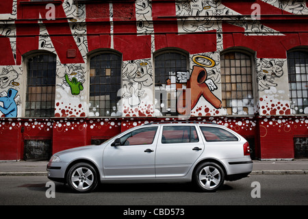 Skoda Octavia 1,6 MPI TOUR 75 KW Combi,2011 (CTK Photo/Rene Fluger,Josef Horazny) Stock Photo