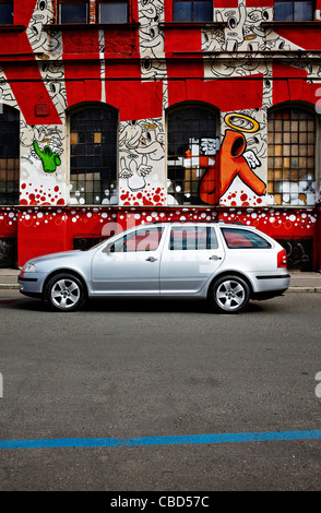 Skoda Octavia 1,6 MPI TOUR 75 KW Combi,2011 (CTK Photo/Rene Fluger,Josef Horazny) Stock Photo