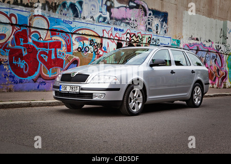 Skoda Octavia 1,6 MPI TOUR 75 KW Combi,2011 (CTK Photo/Rene Fluger,Josef Horazny) Stock Photo