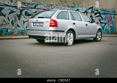 Skoda Octavia 1,6 MPI TOUR 75 KW Combi,2011 (CTK Photo/Rene Fluger,Josef Horazny) Stock Photo