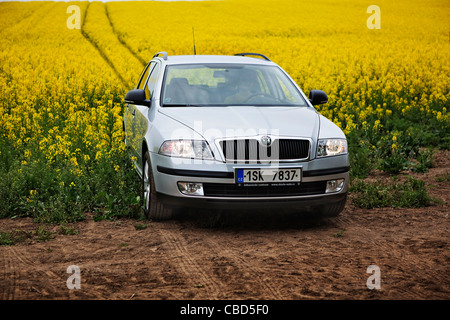 Skoda Octavia 1,6 MPI TOUR 75 KW Combi,2011 (CTK Photo/Rene Fluger,Josef Horazny) Stock Photo