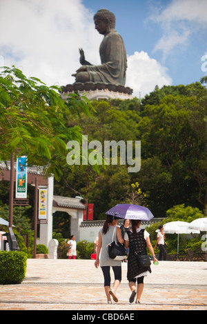 Tian Tan Buddha, Po Ling Monastery, Po Ling, Ngong Ping, Lantau, Hong Kong, China Stock Photo