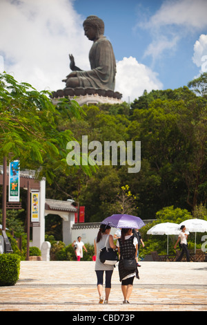 Tian Tan Buddha, Po Ling Monastery, Po Ling, Ngong Ping, Lantau, Hong Kong, China Stock Photo