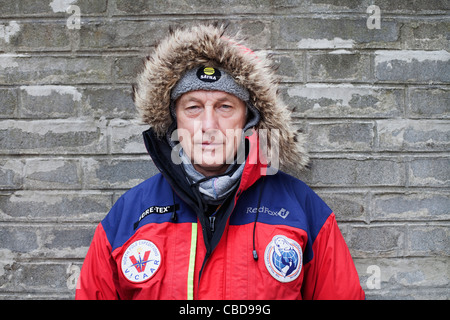 Miroslav Jakes is the first Czech who reached the North Pole on foot.(CTK Photo/Martin Sterba,Josef Horazny) Stock Photo