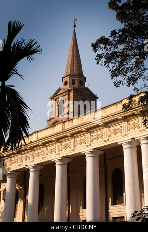 India, West Bengal, Kolkata, St John’s Church (1787) historic colonial era Calcutta architecture Stock Photo