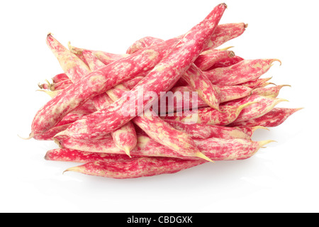 Red beans pods Stock Photo