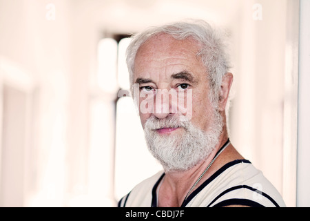 Famous Czech photographer Jindrich Streit is pictured on August, 25 in his home in Sovinec, Czech Republic. (CTK Photo/Martin Stock Photo