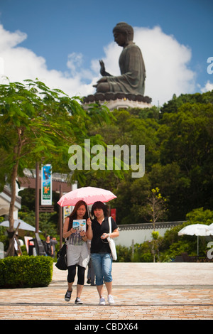 Tian Tan Buddha, Po Ling Monastery, Po Ling, Ngong Ping, Lantau, Hong Kong, China Stock Photo