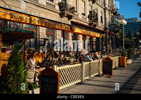 street cafe,pavement cafe,cafe Stock Photo