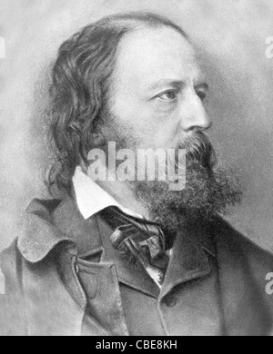 Alfred Tennyson Stock Photo Alamy