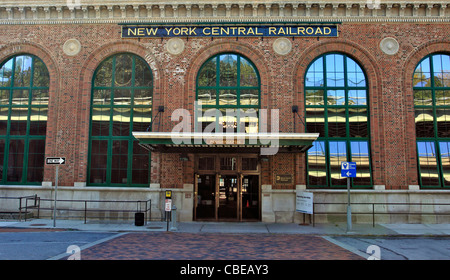 Train station Poughkeepsie NY Stock Photo