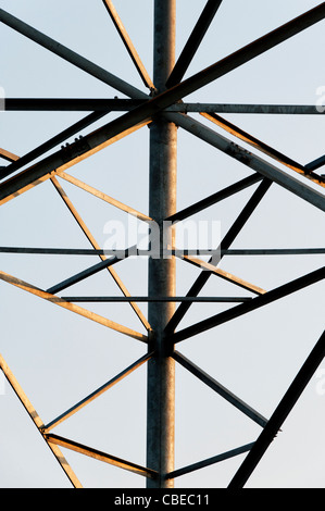 Indian telecommunications tower abstract. India Stock Photo