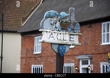 Acle Village Norfolk Stock Photo