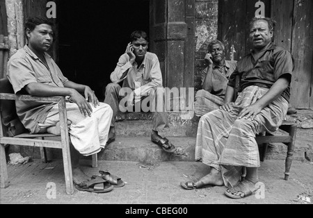 Indian portraits - North Kolkata, Teresa Mother's area, Continuation of the indian portraits, in the north area of Teresa Mothe Stock Photo