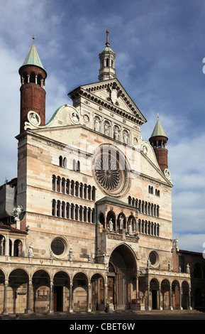 Italy, Lombardy, Cremona, Duomo, cathedral, Stock Photo