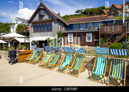 Steephill Cove, Beach, Isle of Wight, England, UK Stock Photo