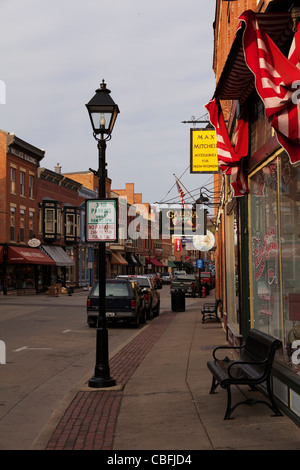 Main Street Galena Illinois Stock Photo