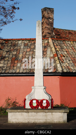 war memorial Milton Cambridgeshire Stock Photo