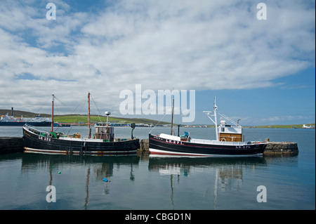 Hay's Dock opposite the Lerwick Museum, Shetland Isles, Scotland. SCO 7779 Stock Photo