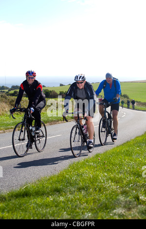 ISLE OF WIGHT CYCLE FESTIVAL 2010, Photographs by Patrick Eden Stock Photo