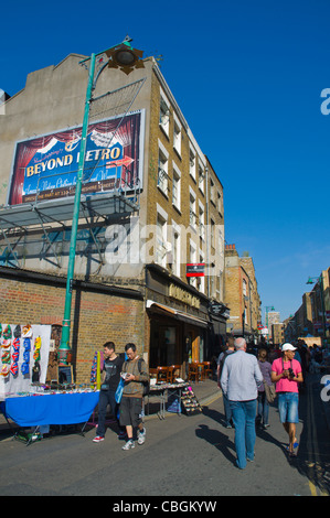 Brick Lane during Sunday market east London England UK Europe Stock Photo