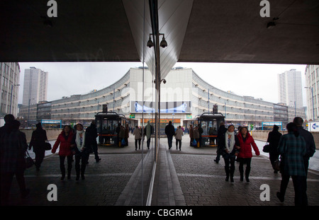 A reflection of the Smallbrook, Queensway area of Birmingham, UK Stock ...