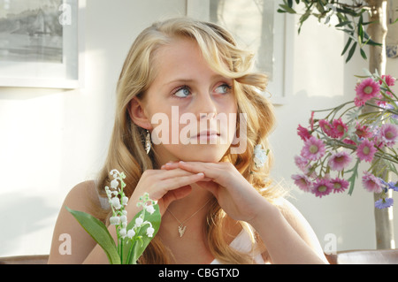 Pretty Girl - John Gollop Stock Photo