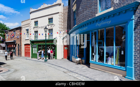 Blists Hill Victorian Town, part of the Ironbridge Gorge Museums, Ironbridge, Telford, Shropshire, England. Stock Photo