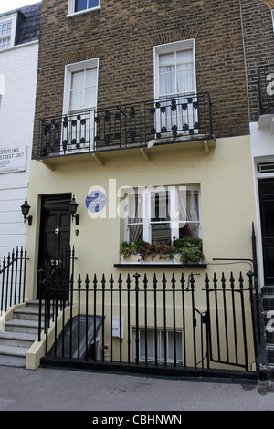 Former residence of cartoonist Bruce Bairnsfather and honoured with coveted Blue Plaque status. Stock Photo