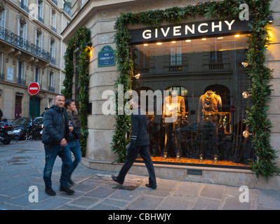 Paris, France, French Luxury Clothing Store Front, Givenchy