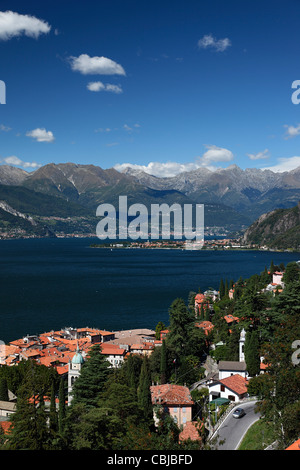 City view, Bellano, Lake Como, Lombardy, Italy Stock Photo